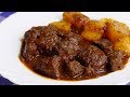 ¡Un solo plato nunca será suficiente! ¡Comida abundante increíble y deliciosa! carne guisada