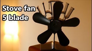 ＃Stove Fan ＃ストーブファン 買って良かった Stove Fan 5 blade Outdoors