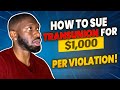 Consumer Law: How to Sue TransUnion and WIN! | Increase Your Credit Score! (MENTORSHIP VID)