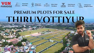 VGN Paradise Vlog: Luxury Villa Plots For Sale in Thiruvottiyur, Chennai | 98840 27409