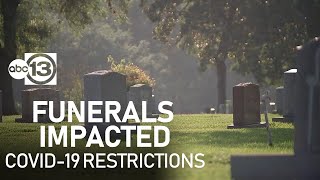 Families unable to say goodbye under funeral guidelines