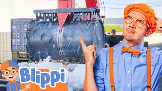 Blippi Learns How To Smash the Trash | Blippi's Stories and Adventures for Kids | Moonbug Kids