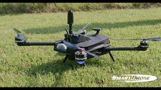 Discovery LIDAR Drone In Field Flight Clips - Aerial Mapping Drone