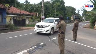 Police curfew imposed in the Gampaha District has been extended towards Seeduwa police area