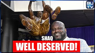 Kobe Fan Reacts to Lakers Unveil Shaq Statue at Staples Center Ceremony | March 24, 2017