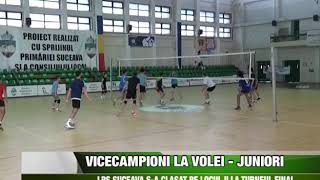 Sport    Vicecampioni la volei-juniori