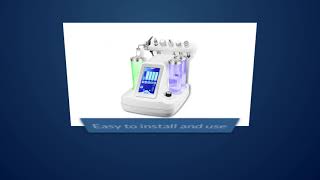 7 in 1 BIO RF Hydra Dermabrasion Aqua Peel Deep Clean LED Skin Rejuvenation CA