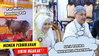 Sapi Ikut Kondangan..!!  Deretan Momen Ngakak Di Acara Pernikahan - Part 8