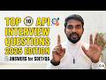 Top 10 API Interview Questions & Answers | SDET / QA 2025