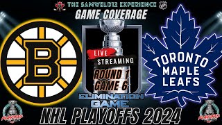 Game 6: BOSTON BRUINS vs TORONTO MAPLE LEAFS live Stanley Cup Playoffs coverage