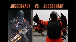 Nerf Juggernaut vs Juggernaut