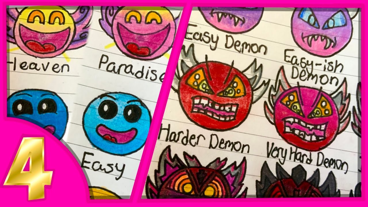 Geometry Dash Icon Difficulty Animation Padbooy