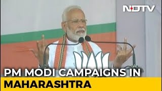 "Doob Maro," Says PM Modi As Opposition Questions Article 370-Maharashtra Link