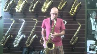 Saxquest! Ben Reece Plays Minty Buescher THC Tenor