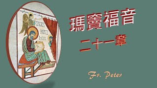 Fr. Peter  【瑪竇福音】  二十一章 耶穌來到自己的地方