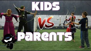 Kids vs Parents, Birthday Surprise Party!