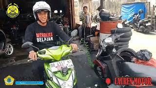 KONVERSI SEPEDA MOTOR BBM KE SEPEDA MOTOR LISTRIK.