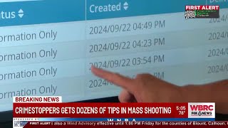 Crime Stoppers gets dozens of tips in mass shooting
