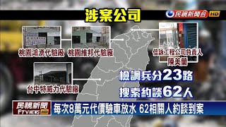 重大弊案! 黃牛行賄驗車廠 12交保4人聲押－民視新聞