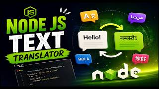Node.js Text Translator Without Google API Key || Free Language Translator