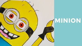How to draw and paint a Minion