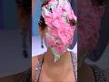 Hot Brazilian model gets pied 5 times for losing game #short #shorts #shortvideo #wam #pie #messy