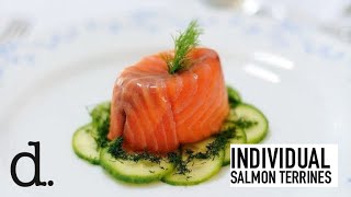 Individual Smoked Salmon Terrines | delicious. Magazine