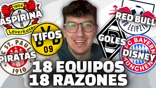 UNA RAZÓN PARA SER FAN DE CADA CLUB DE LA BUNDESLIGA 24/25