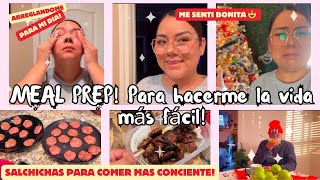 Vlog:Rutina de la Manaña 💆🏻‍♀️🧖🏻‍♀️ MEAL PREP! Comiendo más conciente! 😝