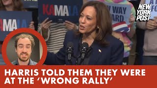 Christian students in Wisc. speak out after Kamala Harris told them they were at the ‘wrong rally’