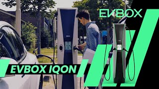 เครื่องชาร์จรถไฟฟ้า EVBox Iqon Charging Station