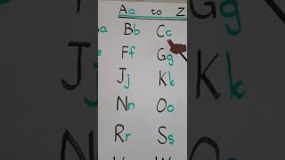 English Letters with Sounds, (a to z)