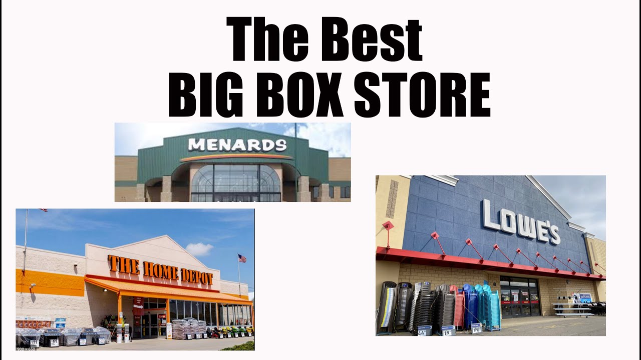 Big Box Stores - Which One Do You Choose? - YouTube