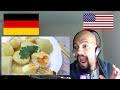 American Reacts To Budget Friendly Dinner | Senfeier | German Eggs in Mustard Sauce