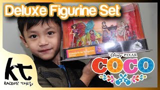 Disney Coco Deluxe Figurine Set Unboxing Review