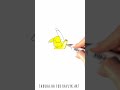 ⚡🐭 Create Pikachu Easily ✨ Electric-type Pokémon Drawing ▶️#shorts #drawing #RavlykArt