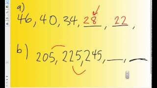 Increasing and Decreasing Patterns 1: Teach Together Try