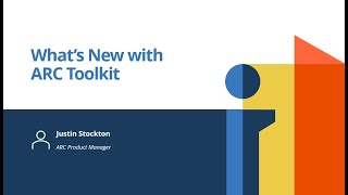 What's New with ARC Toolkit
