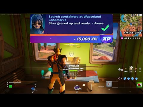 How to EASILY collect Surveillance Devices from different Wasteland locations in Fortnite Quest!