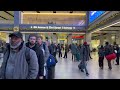 4k new york city christmas and new years travel at moynihan train hall major delays