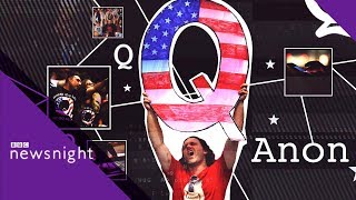 Conspiracy theories: QAnon and the red pill of truth - BBC Newsnight