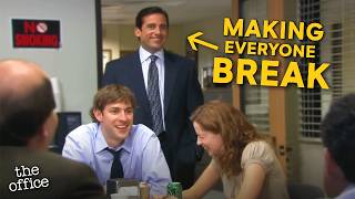 Hilarious Steve Carell BLOOPERS VS Actual Scene - The Office US