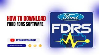 FORD FDRS SOFTWARE | Free guide on how to download and install