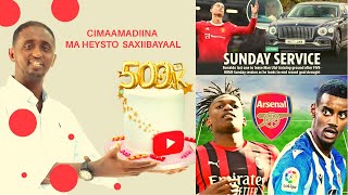 HAMBALYO WALAALAHEYGA HALF MILYAN Subscribe,CR7 oo looga yaabay tababarki United,MessI vs Real+News