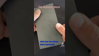 The exploding Note 7 #samsung #samsunggalaxy