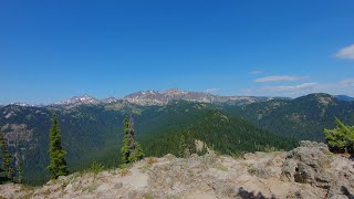 Hiking Walupt Lake to Nannie Peak, Washington