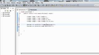 Tutoriales Java - 40 "Crear Objetos para Constructores"