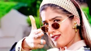 Akhiyon Se Goli Maare ((( 4K HD Video ))) Dulhe Raja | Govinda, Raveena Tandon