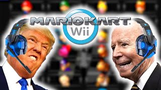 US Presidents Play Mario Kart Wii (Trump & Biden)
