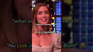 Emily Blunt Funny Interaction with a Waitress